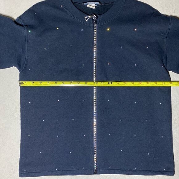 St. Clair International Zip Up Sweater Women's Size Small - Picture 7 of 10